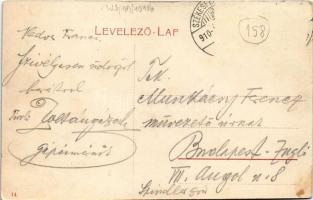 1910 Székesfehérvár, Széchenyi utca, katonák