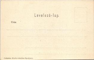 Kapi, Kapusany; Eperjes vidéke, várrom. Cattarino Sándor kiadása / Kapusiansky hrad / castle ruins n...