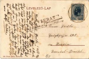 1920 Homoród, Homorod; Szász templom, Evangélikus erődtemplom. Kiadja Porra János / Lutheran castle ...