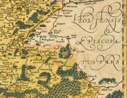 Nobilis Hannoniae comitatus Descriptio Auctore Jacob Surhonio Montano. Hogenberg, Frans (1539?-1590?...