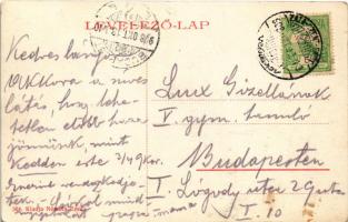 1908 Zalaszentgrót, Fő utca üzletekkel, vasútállomás. Kiadja Németh Emil (fl)