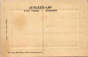 Bonyhád, Polgári kaszinó nyári helyisége. W.L. Bp. 5025. Hoffer József kiadása 1910/13. (fl)