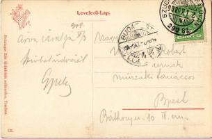 1908 Árvaváralja, Oravsky Podzámok; vár részlet. Feitzinger Ede kitüntetett műkiadása 121. / Oravsky...