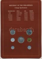 Fülöp-szigetek 1983-1984. 1s-2P (7xklf), "Coin Sets of All Nations" forgalmi szett felbély...