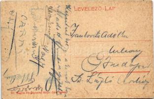 Dunaharaszti, Simon vendéglő, étterem, bor és sör, bemenet a kertbe. W.L. ? 577. (fl)