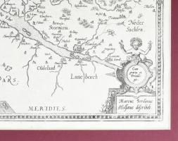 Hassiae Descriptio, Ioanne Dryandro Auctore. - Németország Holstein térképe. Megjelent: Ortelius: Th...