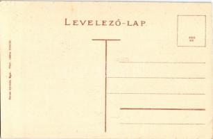 Eger, Izraelita új templom, zsinagóga. Baross nyomda (Rb)