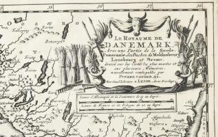 Le Royaume du Danemark, avec une partie de la Su?de, occidentale, Duchez de Meklenburg, Lunebourg et...