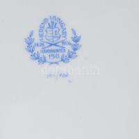 Herendi Viktória mintás pecsenyés tál, jelzéssel, hibátlan, 37x28 cm