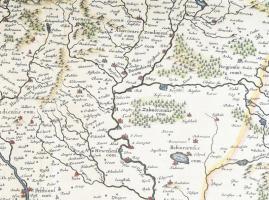 Willem Blaeu (1571-1638) / Johannes Jansonius (1729-1784) Hungaria Regnum. - Magyarország térképe, s...