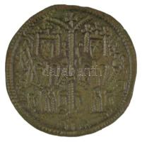 1172-1196. Rézpénz Cu "III. Béla" (2,79g) T:AU / Hungary 1172-1196. Copper Coin Cu "B...