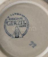 Original Gerzit "Wimbledon 1977" söröskorsó, kék mázzal festett oldalán az adott évben fér...