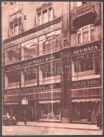 1930 Szénássy, Hofmann és Társa Rt. Selyem és gyapjúkelmék áruháza tavaszi és nyári divatértesítője....
