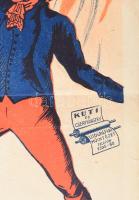 Anthony Adverse. Moziplakát (filmplakát, rácsplakát), 1937. Fredric March és Olivia de Havilland sze...