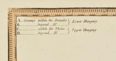 Kingdom of Hungary. Magyarország és Erdély színezett rézmetszetű térképe. London, 1839. Allan Belle ...
