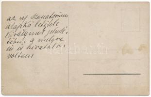 Budakeszi, Erzsébet királyné szanatórium alapkőletétele Ferenc József jelenlétében. photo (EK)