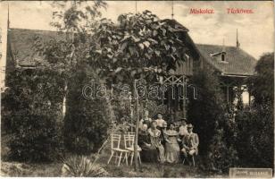 1913 Miskolc, Tűzköves, Nyári lak, villa. Barna felvétele (Rb)