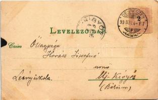 1899 (Vorläufer) Debrecen, Svetits Intézet, Római katolikus templom. Fröhlich Vencel kiadása, Art No...