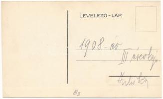 Temesvár, Timisoara; Witzenetz Márton Koronaherczeg szállodája, belső, villamos / hotel interior, tr...