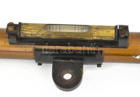 Desaga Heidelberg spektroszkóp alkatrész, jelzéssel, kopással, h: 35 cm