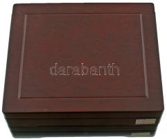 Fritz Mihály (1947-) DN "Magyarország Történelme" jelzetlen Ag emlékérmék (29xklf), tanúsí...