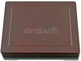 DN "Magyar uralkodók / 5 Pengő" Cu-Ni emlékérem multicolor rátéttel (8xklf), kapszulákban,...