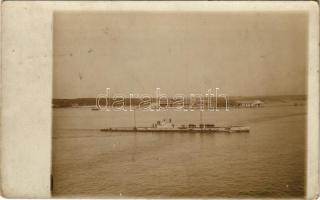 Osztrák-magyar haditengerészeti tengeralattjáró / K.u.K. Kriegsmarine Unterseeboot (U-Boot) / Austro-Hungarian Navy submarine. photo (EK)