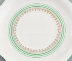 Zsolnay 5 darab retro csésze, aljjal, jelzéssel, sérüléssel