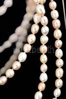 Jo Hampton tenyésztett gyöngy nyaklánc. Eredeti dobozában, leírással, tanúsítvánnyal, 132 cm