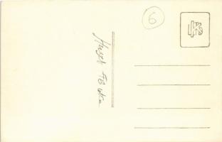 Huszt, Chust, Khust; Fő utca, Cikta, üzletek, automobilok / main street, shops, automobiles. photo (...