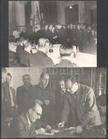 cca 1945 előtt készült felvételek, 13 db jelzés nélküli vintage fotó, ezüst zselatinos fotópapíron, ...