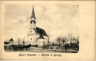 Gajar, Geiring, Gairing, Gajary; templom. Malaczkai könyvnyomda, Wiesner A. kiadása / church
