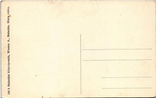 Gajar, Geiring, Gairing, Gajary; Fő utca, templom. Malaczkai könyvnyomda, Wiesner A. kiadása / main ...