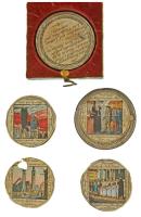 Német Államok 1817. "Luther Márton / A reformáció 300 éves évfordulója" szétcsavarható Sn ...