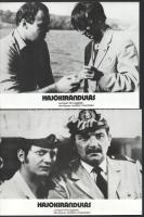 cca 1970 ,,Hajókirándulás" című lengyel filmvígjáték jelenetei és szereplői, 5 db vintage produ...