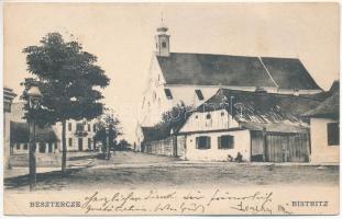 1908 Beszterce, Bistritz, Bistrita; Román templom. F. Stolzenberg / Romanian church (EK)