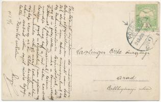 1913 Pozsony, Pressburg, Bratislava; Az 1913. évi május 17-i nagy tűzvész után a Váralján a zsidó ne...