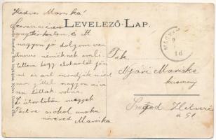 Magyarsók, Sok (Szelőce, Selice); Római katolikus templom, utca, Jegyzői lak. Rasofszky Béla fénykép...