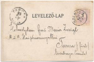 1899 (Vorläufer) Szenice, Szenicz, Senitz, Senica nad Myjavou; utcaképek. Heinrich Slovák Kremsier /...