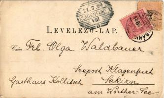 1899 (Vorläufer) Körmöcbánya, Kremnitz, Kremnica; (EK)