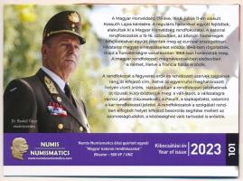 2023. 100Ft "175 éves a Magyar Honvédség" forgalmi emlékérme "Magyar katonai rendfoko...