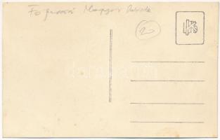 1935 Fogaras, Fagaras; Fogarasi Magyar Dalegylet zászlószentelése / consecration of the Hungarian Ch...