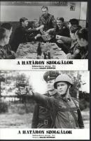 cca 1980 előtt készült ,,A határon szolgálok" című szovjet film netei és szereplői, 17 db vinta...