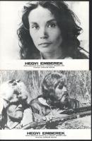 cca 1980 ,,Hegyi emberek" című amerikai westernfilm jelenetei és szereplői, 5 db produkciós fil...