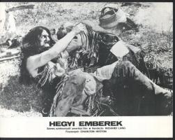cca 1980 ,,Hegyi emberek" című amerikai westernfilm jelenetei és szereplői, 5 db produkciós fil...