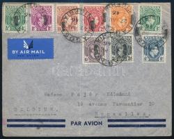 1946 Légi levél Belgiumba / Airmail cover to Belgium