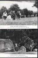 cca 1972 ,,Hatan hetedhét országon át" című NDK-beli film jelenetei és szereplői, 17 db vintage...