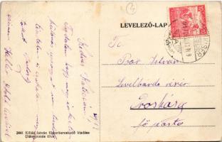 1917 Jászkisér, M. kir. dohánybeváltó hivatal. Kilián István kiadása (EB)