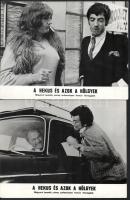 cca 1968 ,,A hekus és azok a hölgyek" című francia filmvígjáték jelenetei és szereplői, 21 db v...