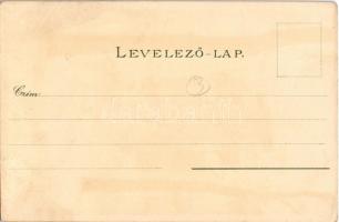 Budapest VIII. Nemzeti Múzeum télen. Kuenstlerpostkarte No. 2122. von Ottmar Zieher. litho s: Raoul ...